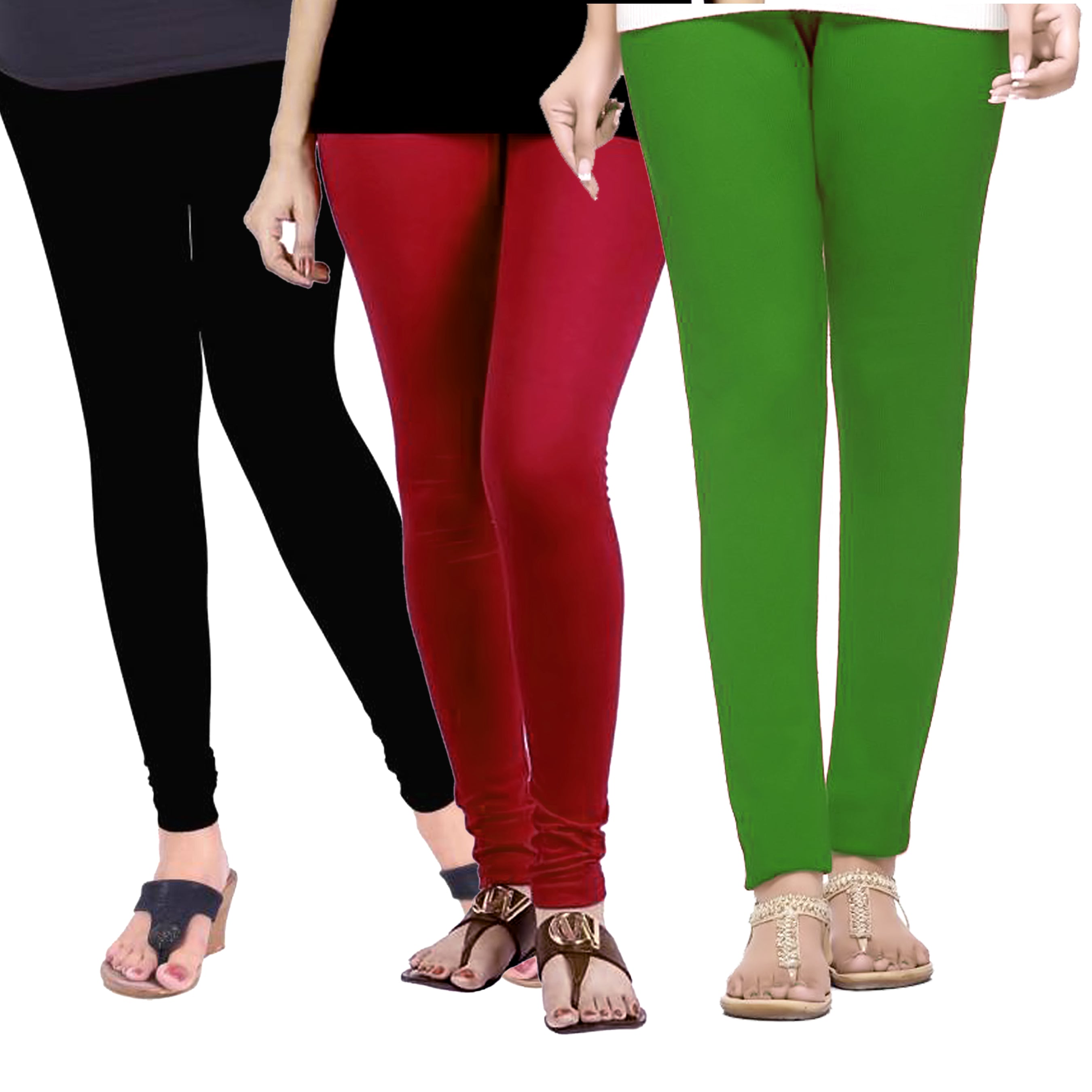 Cotton Legging for Girls (Pack of 3)