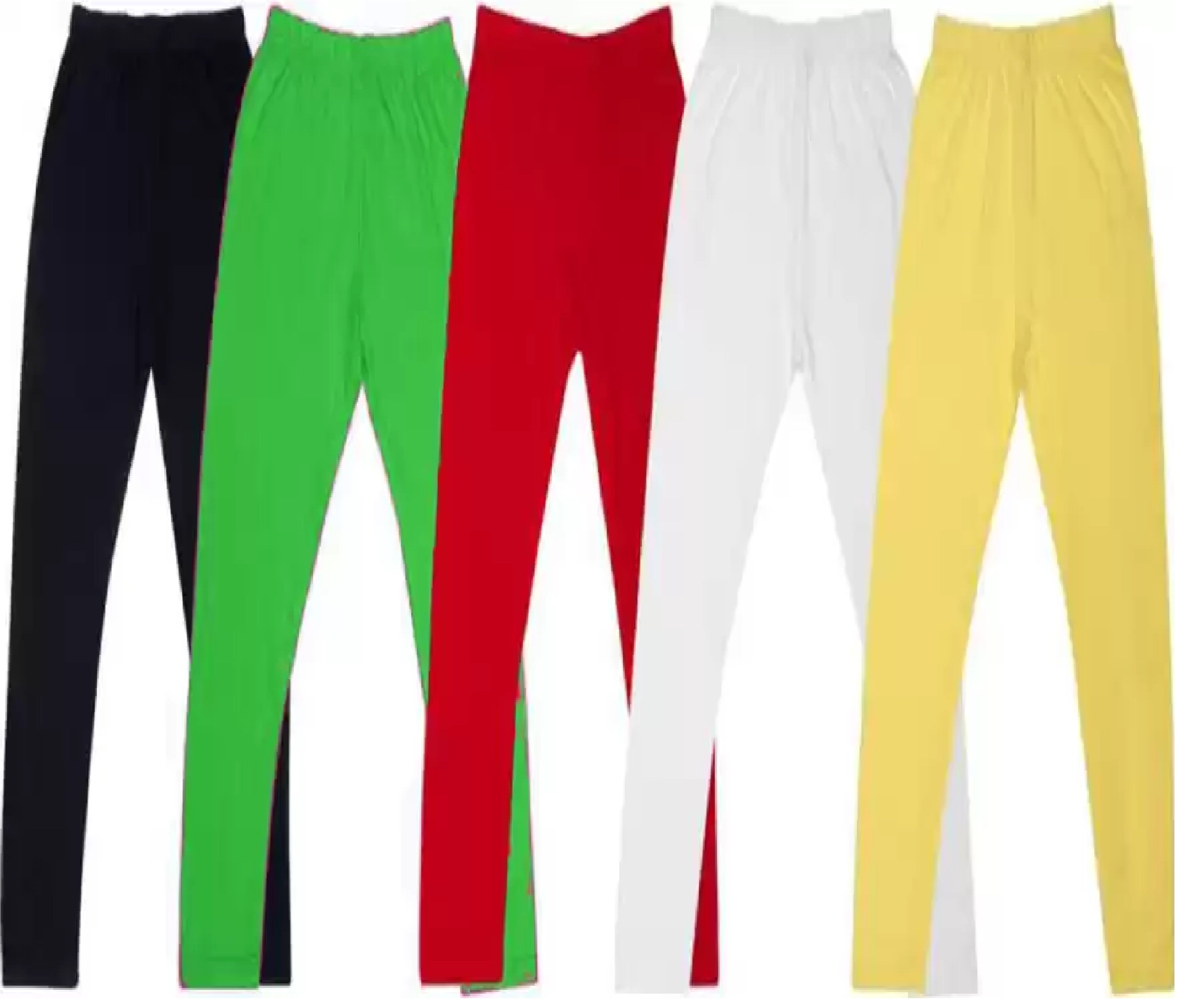 Cotton Legging for Girls (Pack of 5)