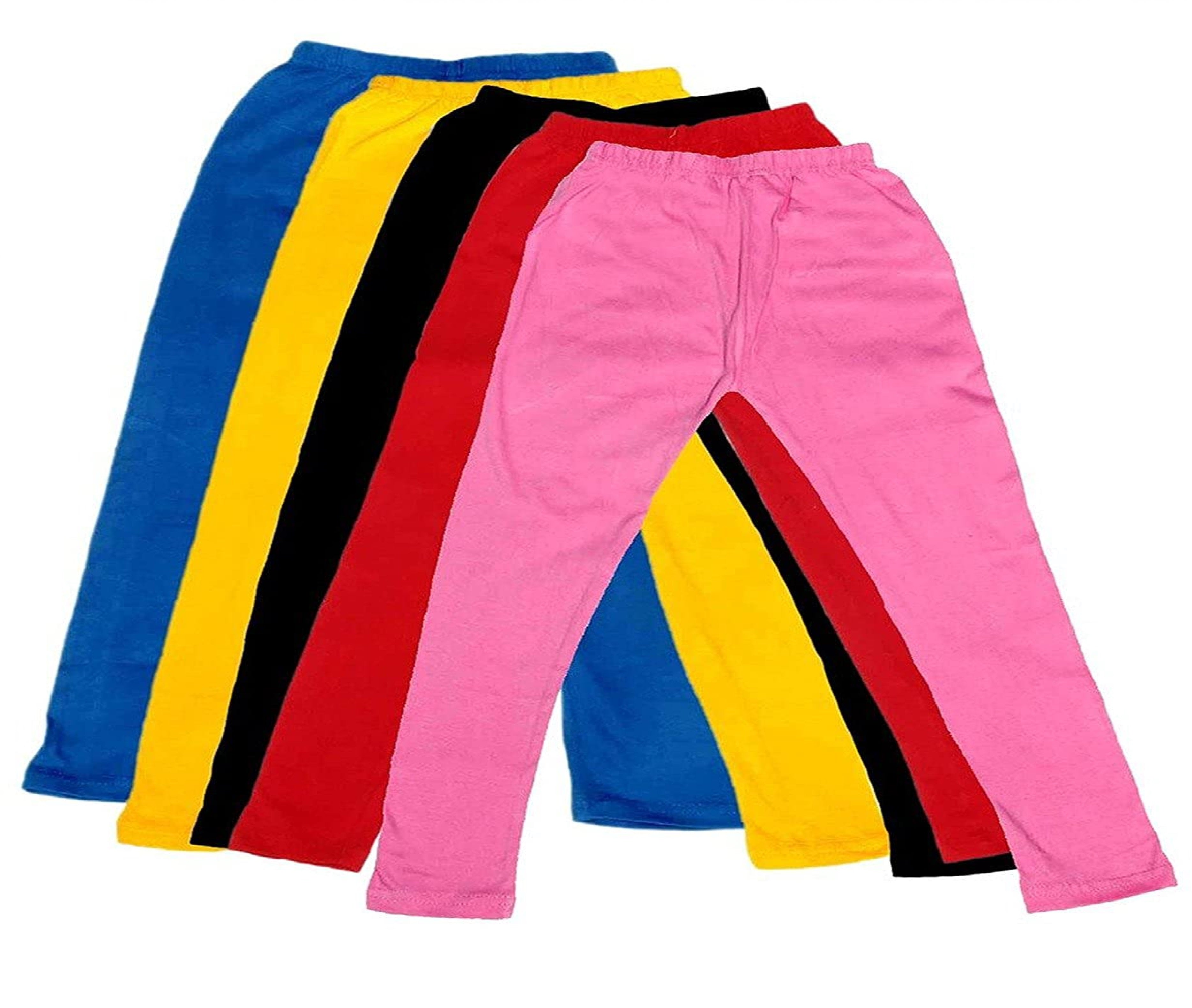 Cotton Legging for Girls (Pack of 5)