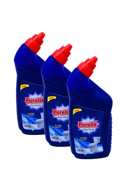 Purelix Extra Strong Toilet Cleaner, 500 ml | 1 Litre Pack