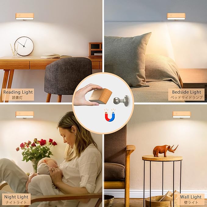 360' Rotating Magnetic Night Lamp