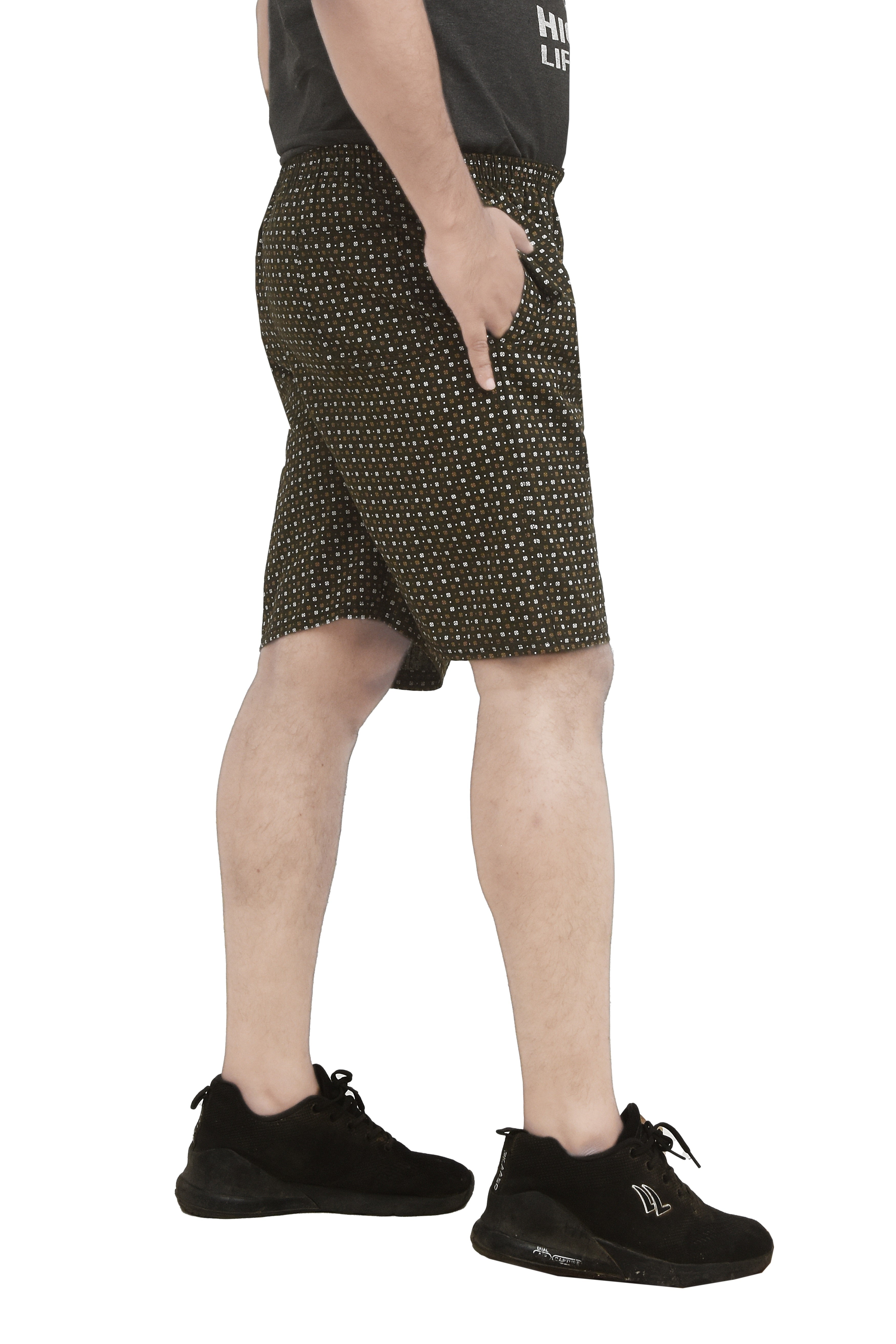 Cotton Bermuda Shorts for Men