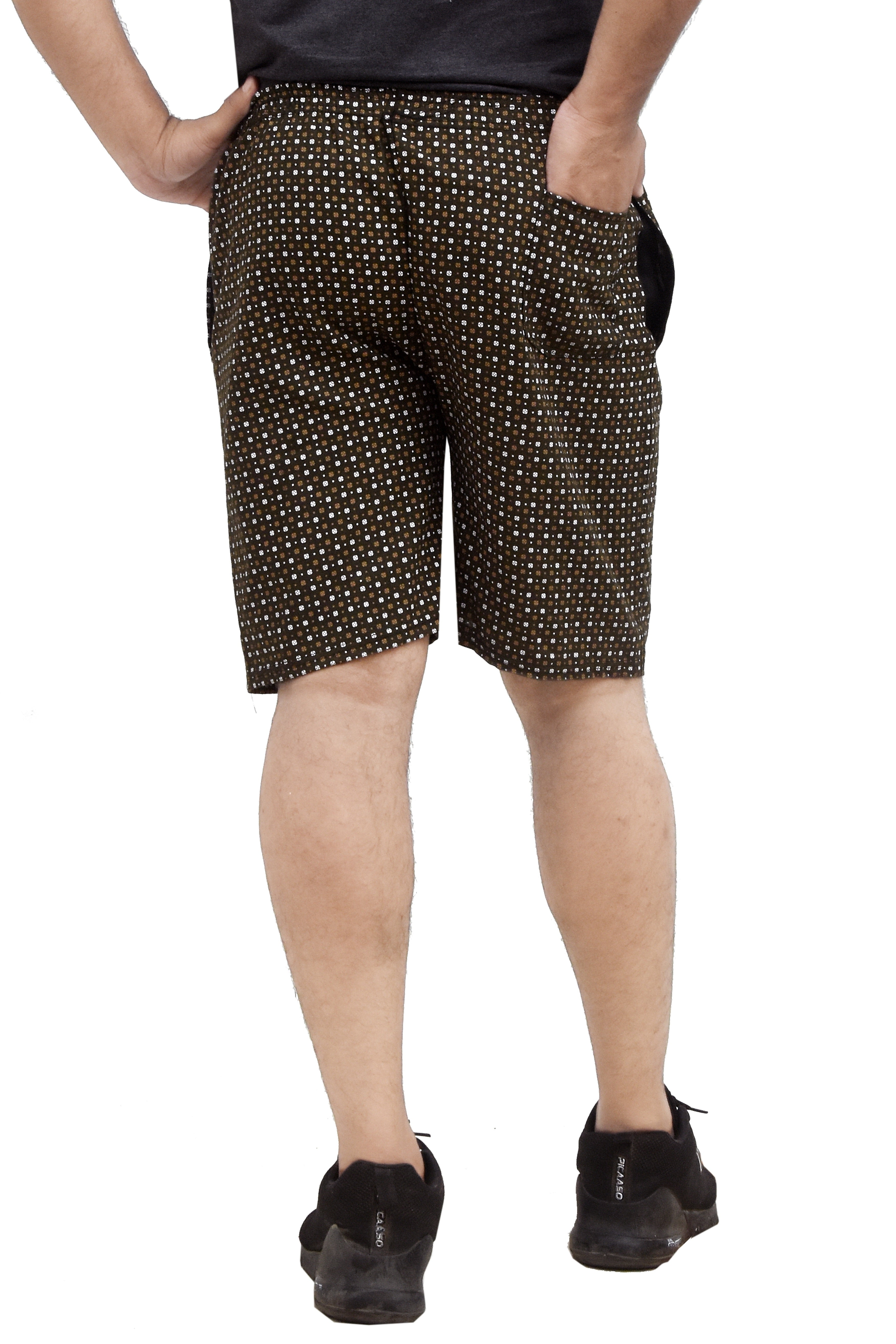Cotton Bermuda Shorts for Men