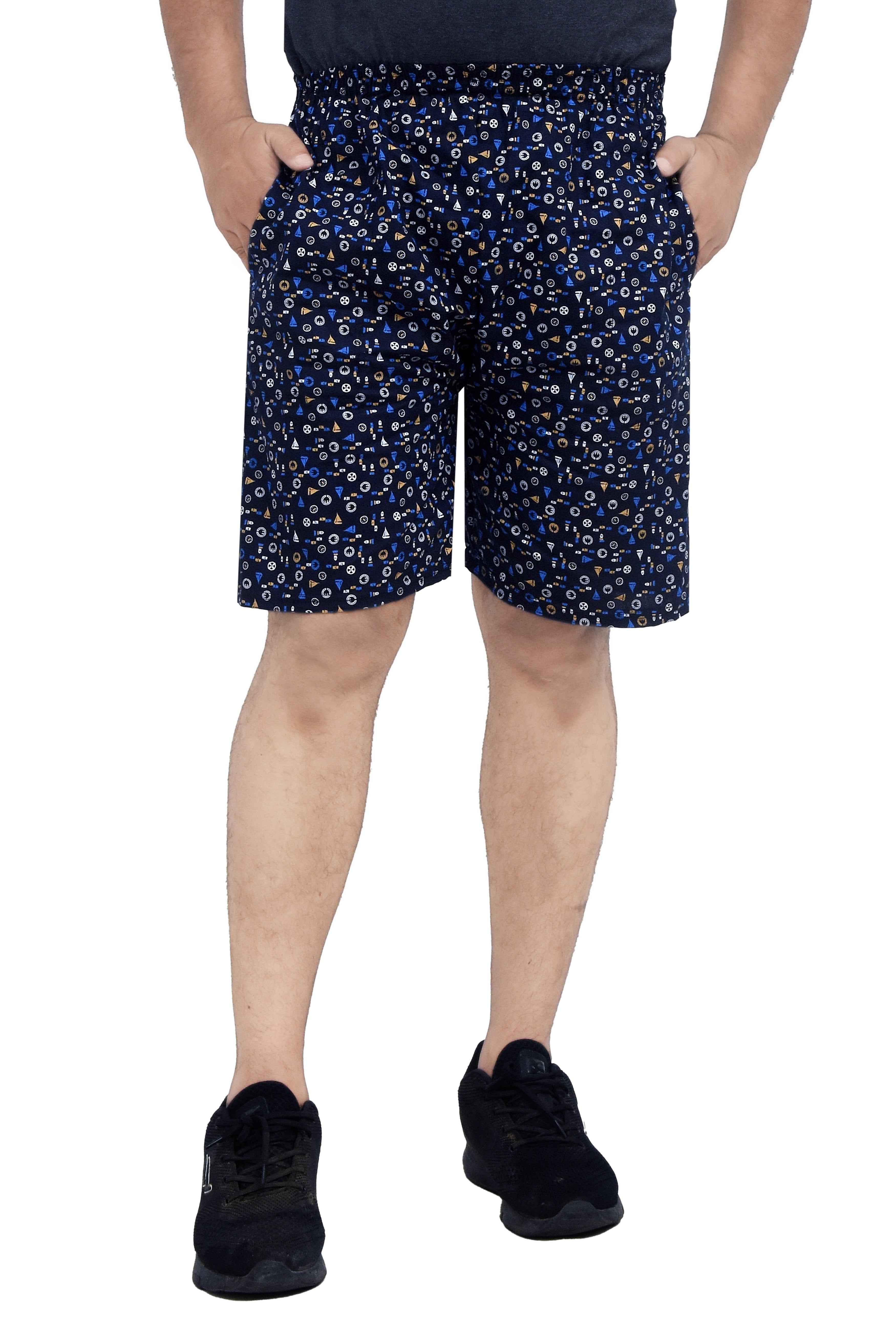 Cotton Bermuda Shorts for Men