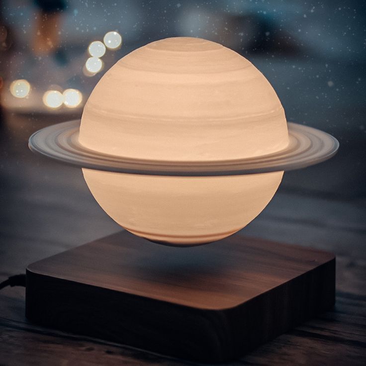 Magnetic Levitation Saturn Lamp