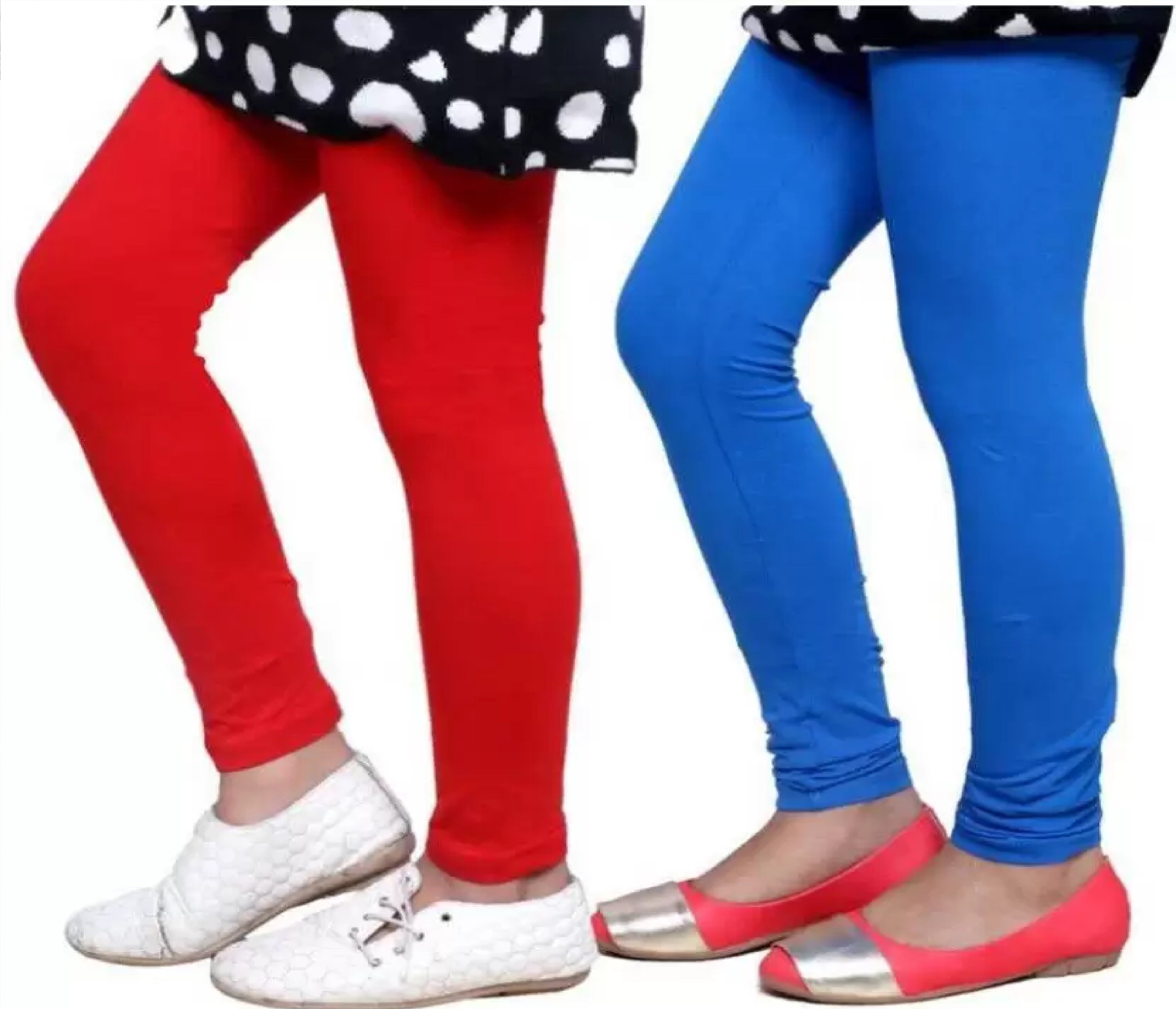 Cotton Legging for Girls (Pack of 2)